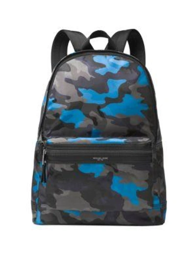Shop Michael Kors Military Camouflage Backpack In Midnight