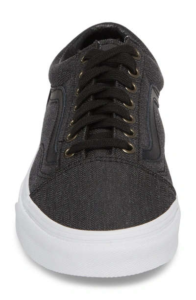 Shop Vans Old Skool Sneaker In Black/ True White