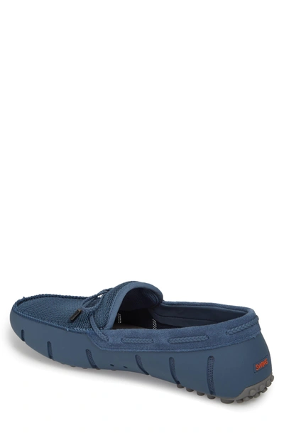 Shop Swims Washable Driving Loafer In Slate/ Grey Fabric