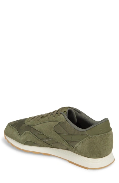 Portavoz Omitido Sabio Reebok Classic Leather Nylon Sg Sneaker In Hunter Green/ Chalk | ModeSens