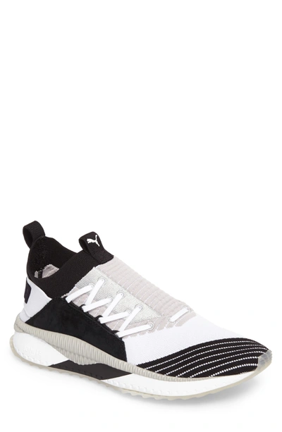 Shop Puma Tsugi Shinsei Ut Odyssey Sneaker In White/black/gray Violet