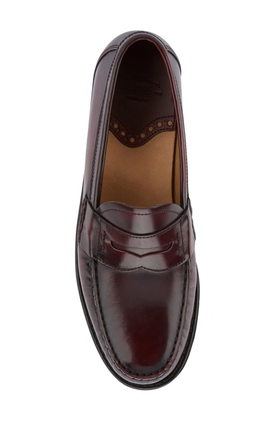 Shop G.h. Bass & Co. Wagner Penny Loafer In Burgundy
