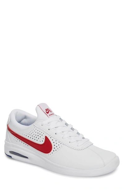 Nike Sb Air Max Bruin Vapor Skateboarding Sneaker In White/ Gym Red-game  Royal | ModeSens