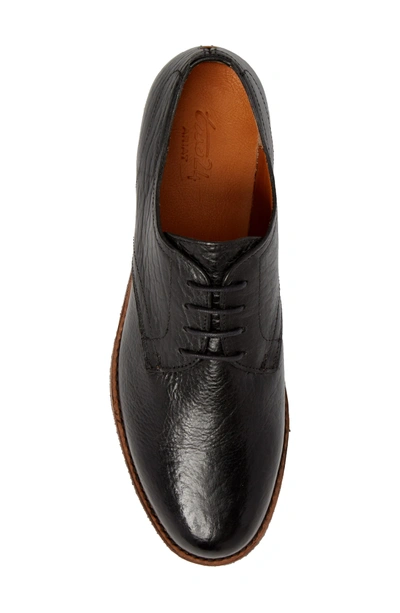 Shop Ariat Hawthorne Plain Toe Derby In Black Leather