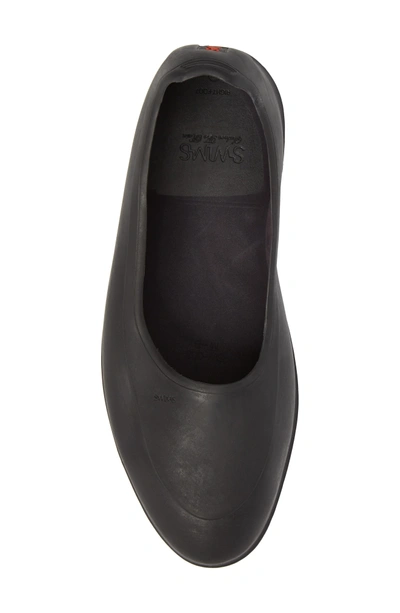 Shop Swims Classic Galosh Slip-on In Black Tpu And Synthetic