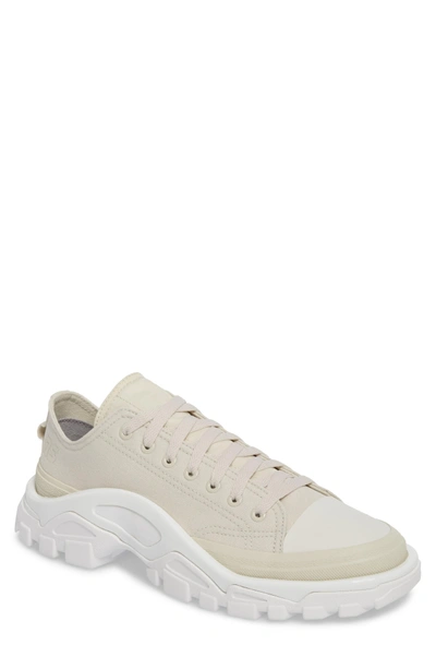 Shop Adidas Originals Detroit Low Top Sneaker In Beige/ White