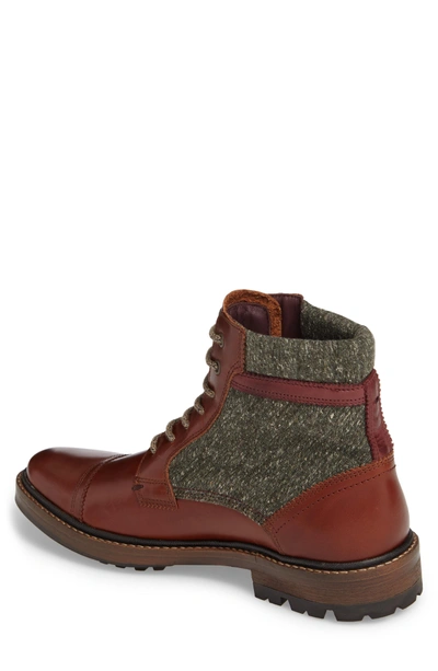 Ted Baker Ruulen Cap Toe Boot In Tan Multi Leather | ModeSens