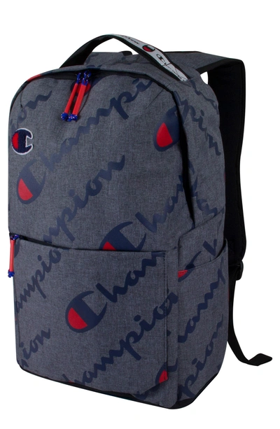 Shop Champion Advocate Logo Backpack In Granite Heather