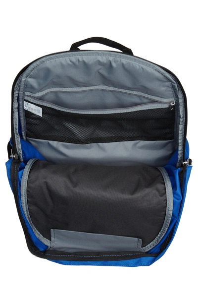 Shop Nike Club Team Backpack - Blue In Varsity Royal/ Black/ White