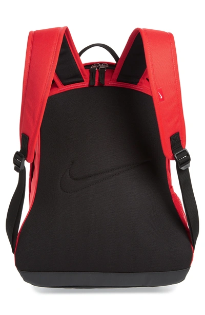 Shop Nike Club Team Backpack - Red In University Red/ Black/ White