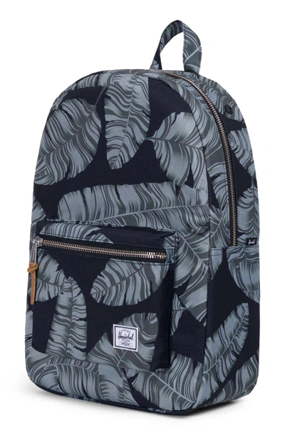 Shop Herschel Supply Co. Settlement Aspect Backpack - Black In Black Palm