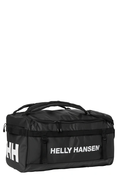 Shop Helly Hansen New Classic Medium Duffel Bag In Black