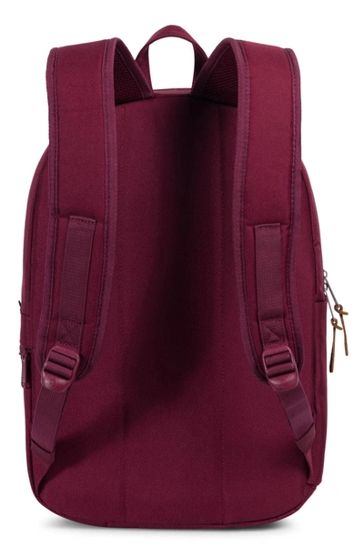 Shop Herschel Supply Co Harrison Backpack - Red In Windsor Wine