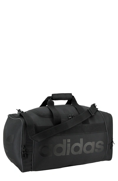 Shop Adidas Originals Santiago Duffel Bag - Black In Black/ Black
