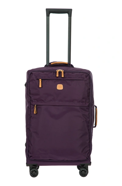 Shop Bric's X-bag 25-inch Spinner Suitcase In Violet