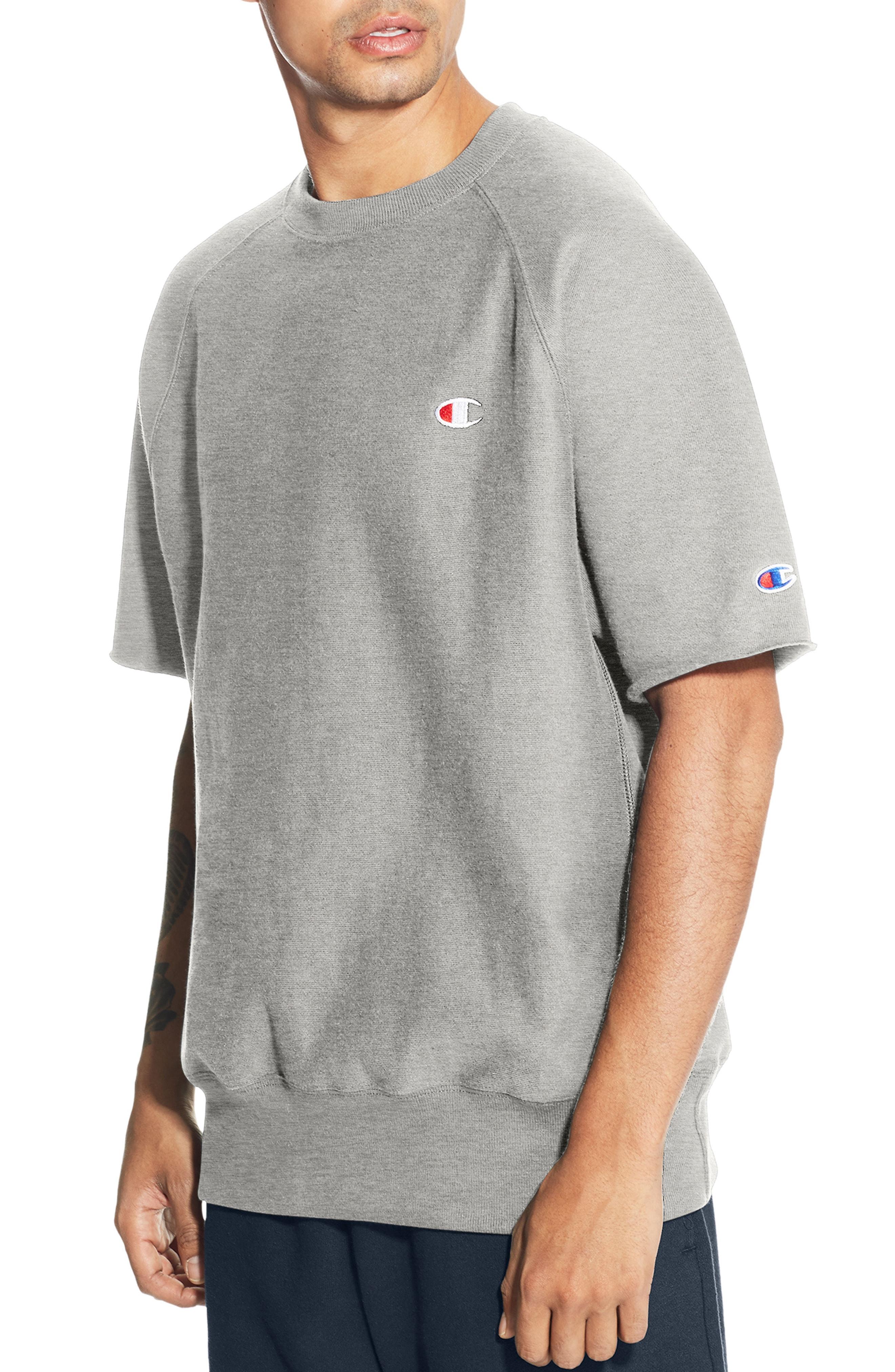 champion short sleeve sweatshirts