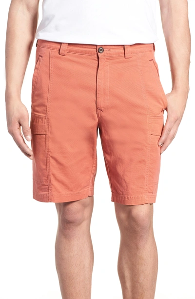 Shop Tommy Bahama Key Isles Shorts In Red Sunset