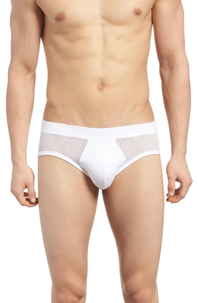 Shop Calvin Klein Hip Briefs In White