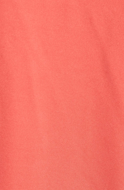 Shop Columbia Pfg Terminal Tackle Performance T-shirt In Sunset Red/ White Logo