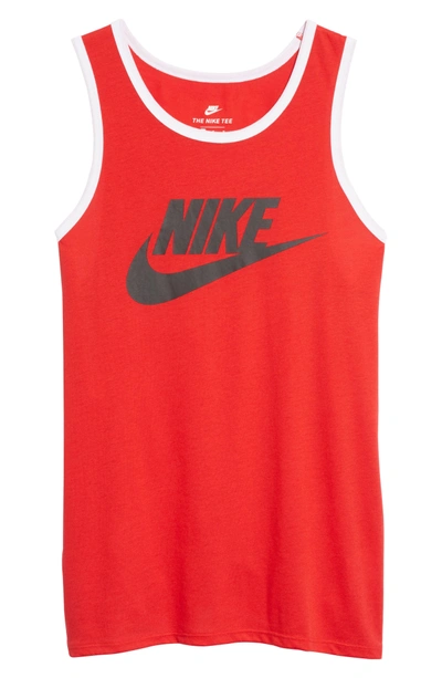 Típicamente Estación de policía genio Nike 'ace Sportswear Logo' Graphic Tank In University Red | ModeSens