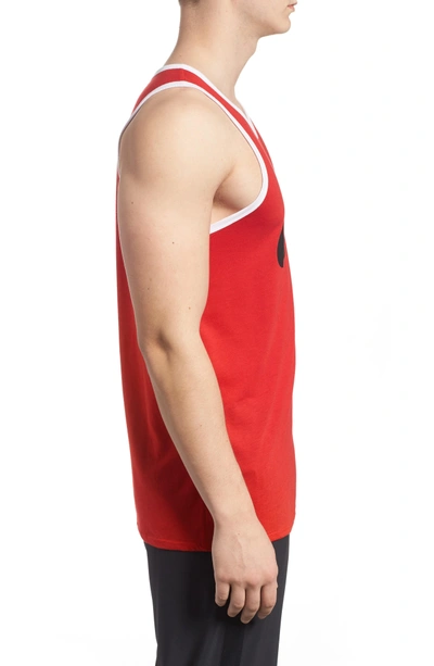 Nike 'ace Sportswear Logo' Graphic Tank In University Red | ModeSens