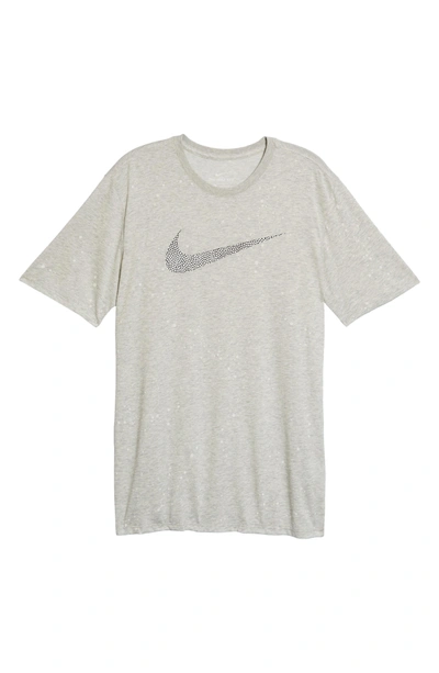 Shop Nike Dry T-shirt In Grey Heather