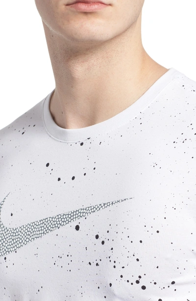 Shop Nike Dry T-shirt In White
