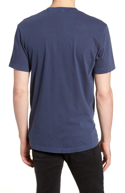 Shop James Perse Short Sleeve V-neck T-shirt In Admiral