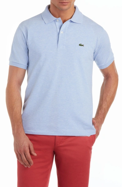 Shop Lacoste 'l1212' Pique Polo In Barge Chine