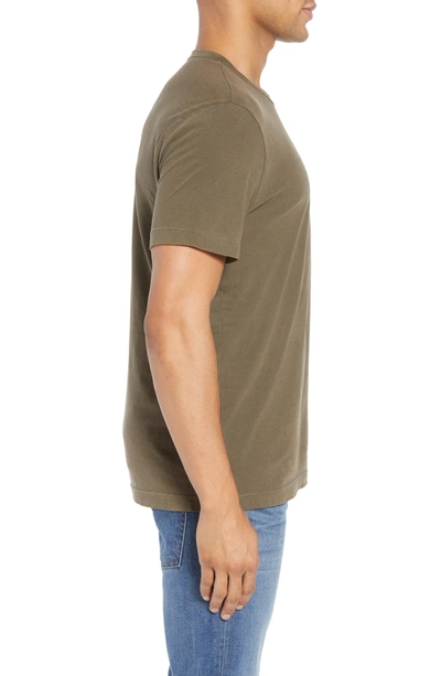 Shop James Perse Crewneck Jersey T-shirt In Earth