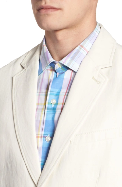 Shop Tommy Bahama Monterey Silk & Linen Blazer In Warm Sand