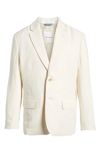 Shop Tommy Bahama Monterey Silk & Linen Blazer In Warm Sand