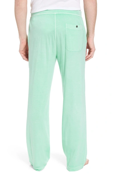 Shop Daniel Buchler Peruvian Pima Cotton Lounge Pants In Lime