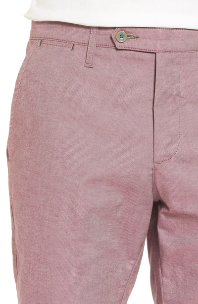 Shop Ted Baker Herbott Stretch Cotton Shorts In Pink