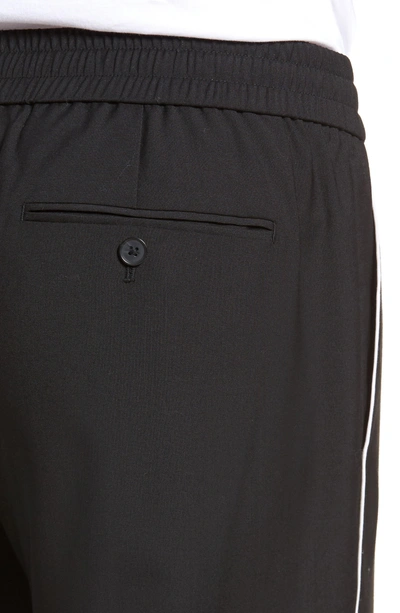 Shop Vince Regular Fit Track Pants In Black