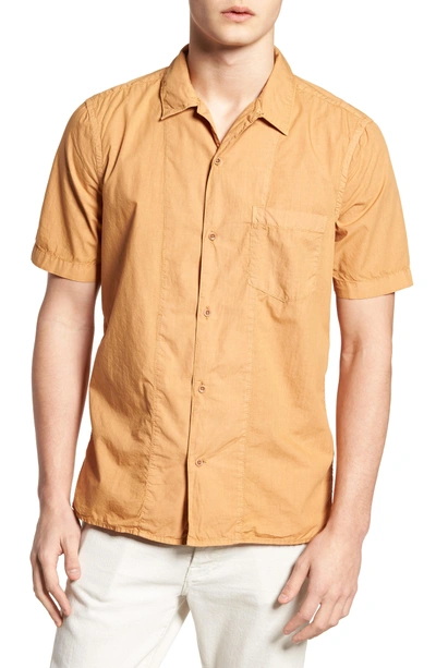 Shop French Connection Slim Fit Solid Sport Shirt In Doe