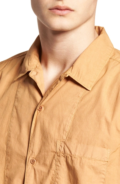 Shop French Connection Slim Fit Solid Sport Shirt In Doe