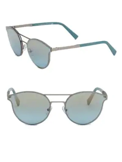 Shop Ermenegildo Zegna 60mm Round Sunglasses In Multi