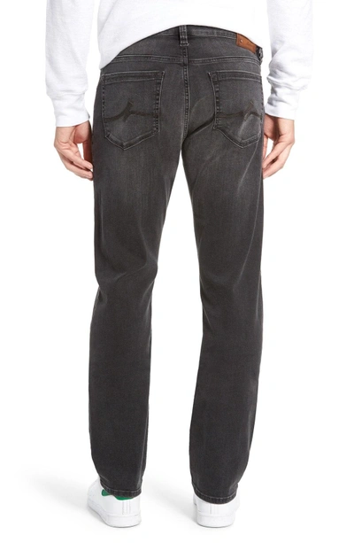 Shop 34 Heritage Courage Straight Leg Jeans In Courage Coal Soft