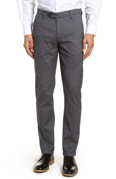 Shop Ted Baker Pintz Slim Fit Trousers In Navy