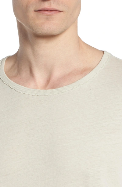 Shop Ag Ramsey Slim Fit Crewneck T-shirt In Weathered Mineral Veil