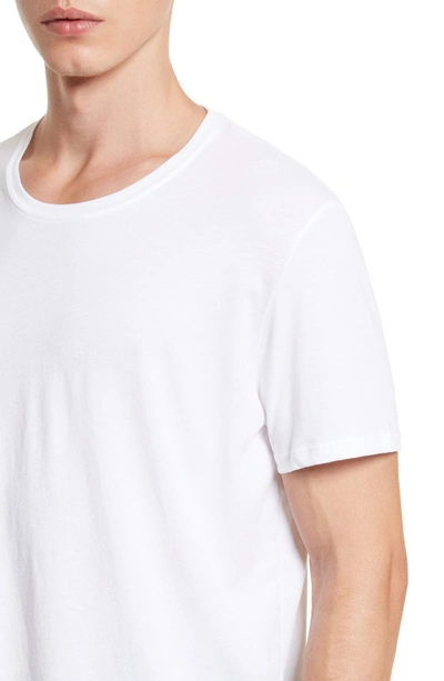 Shop Atm Anthony Thomas Melillo Cotton Jersey T-shirt In White