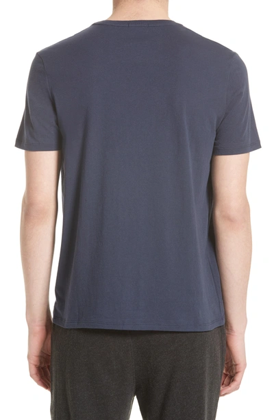 Shop Atm Anthony Thomas Melillo Cotton Jersey T-shirt In Midnight Blue