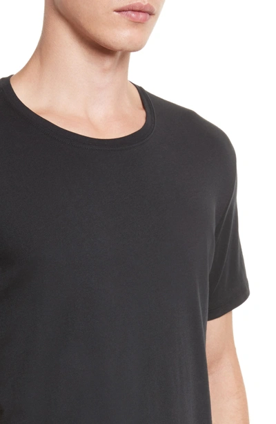 Shop Atm Anthony Thomas Melillo Cotton Jersey T-shirt In Black