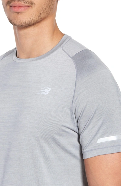 Shop New Balance Seasonless Crewneck T-shirt In Athletic Grey Multi
