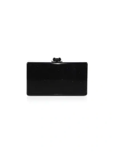 Shop Edie Parker Women's Jean Acrylic Box Clutch In Black