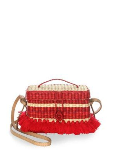 Shop Nannacay Phiphi Medium Box Bag In Red