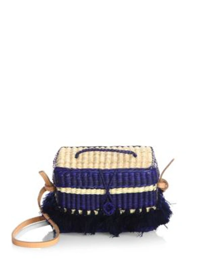 Shop Nannacay Phiphi Medium Box Bag In Blue