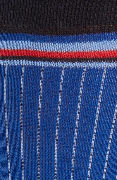 Shop Ted Baker Pegbra Stripe Socks In Blue