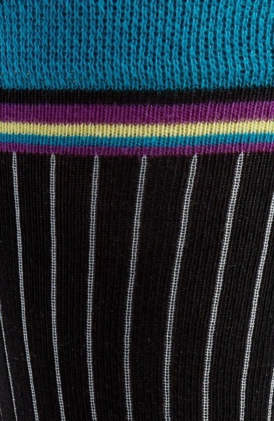 Shop Ted Baker Pegbra Stripe Socks In Black